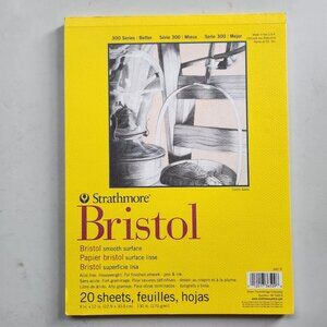 NEW Strathmore Bristol 300 Series Sketch Pad Paper Notebook Art Drawing Supplies